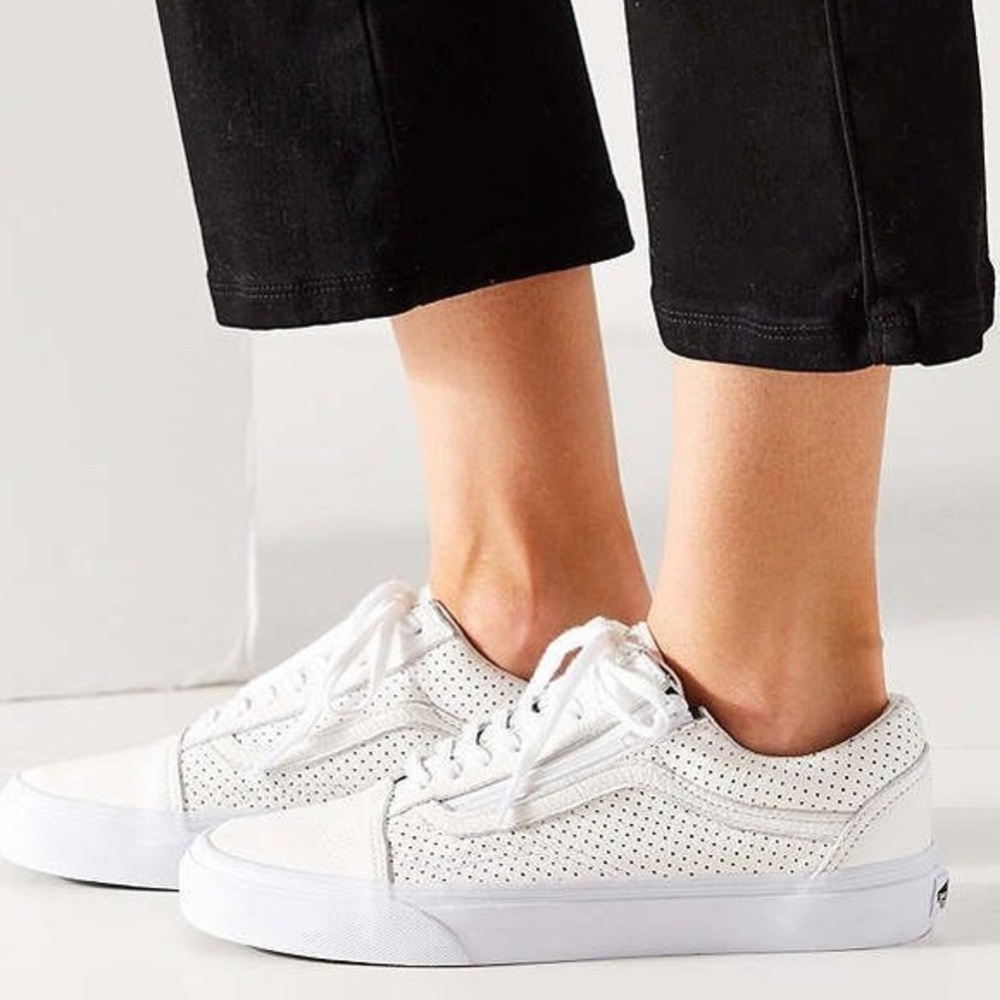 Vans Perforated Old Skool Zip Shoes